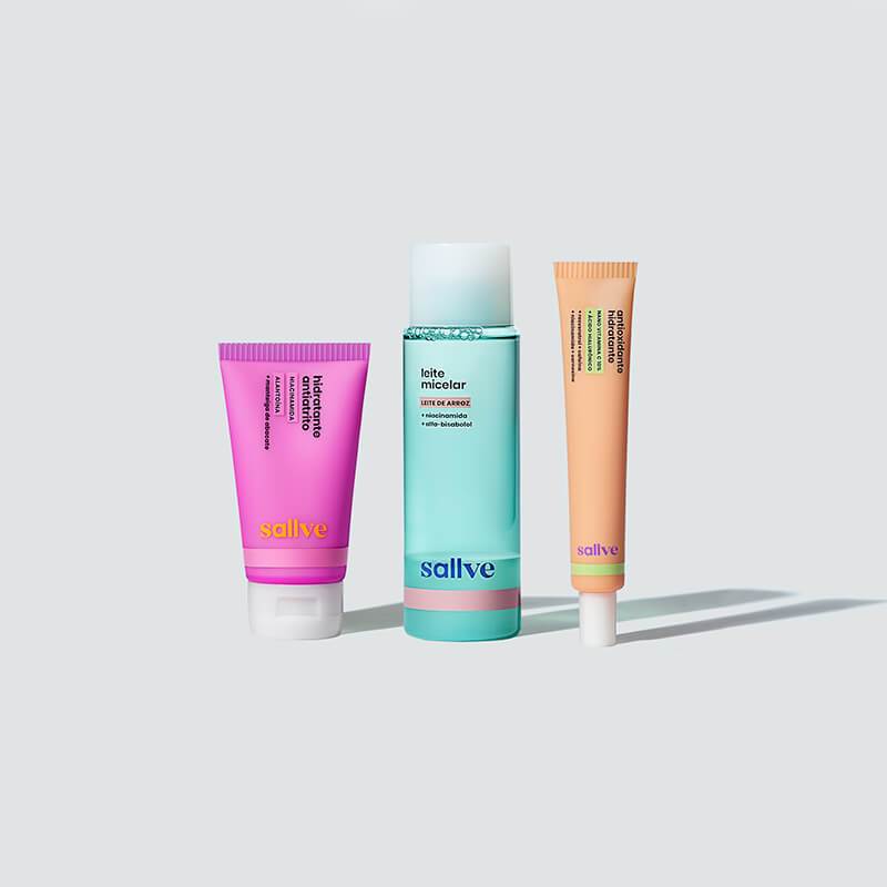 Trio Antiatrito + Micelar + Antioxidante
