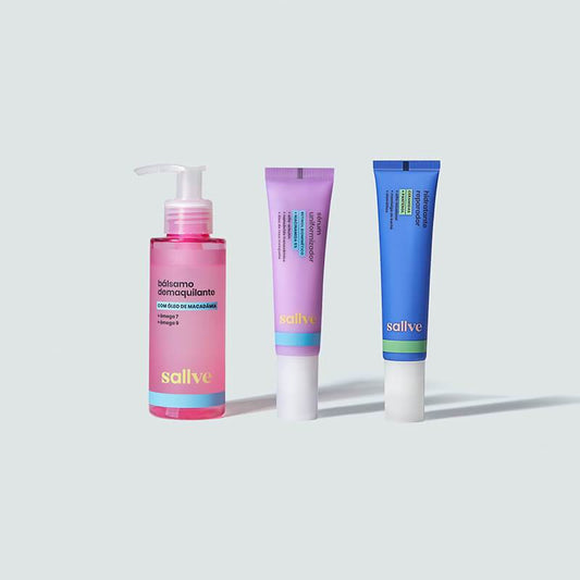 Trio Bálsamo + Uniformizador + Reparador